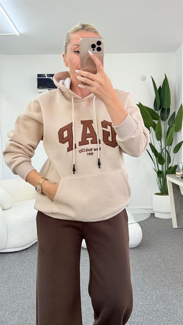 BİFTY KAHVERENGİ SWEATSHIRT