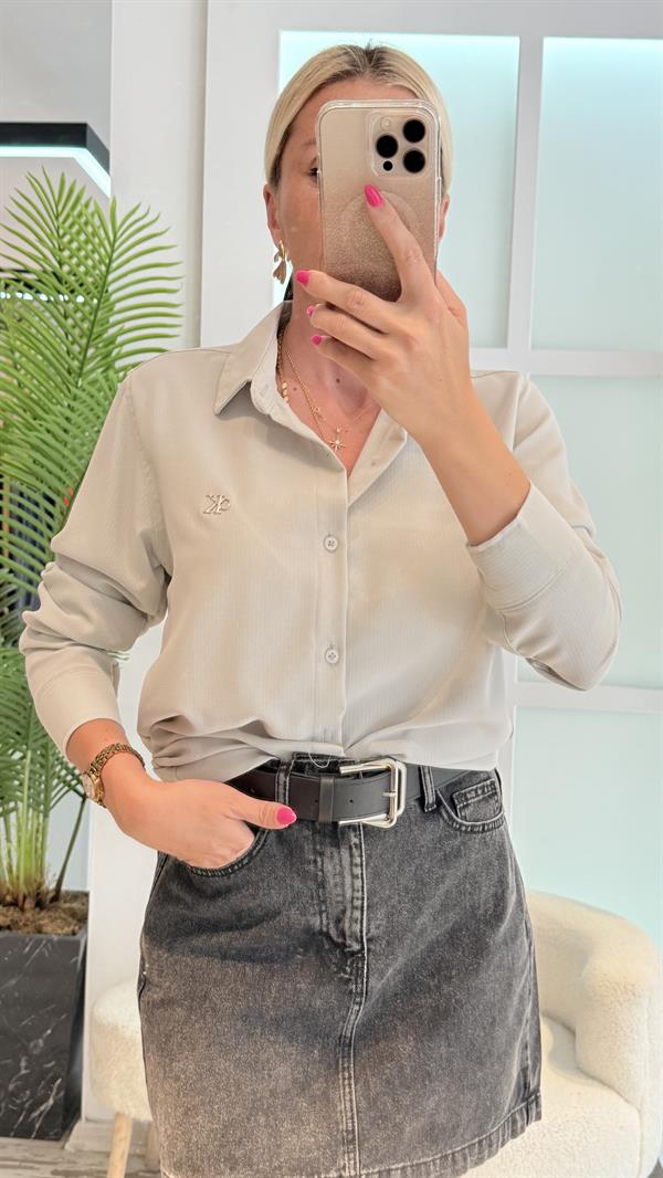 BILY GRİ CK MARKA GÖMLEK 