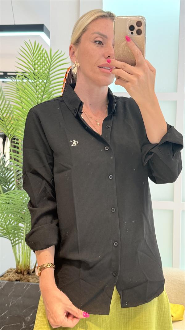 BILY SİYAH CK MARKA GÖMLEK 