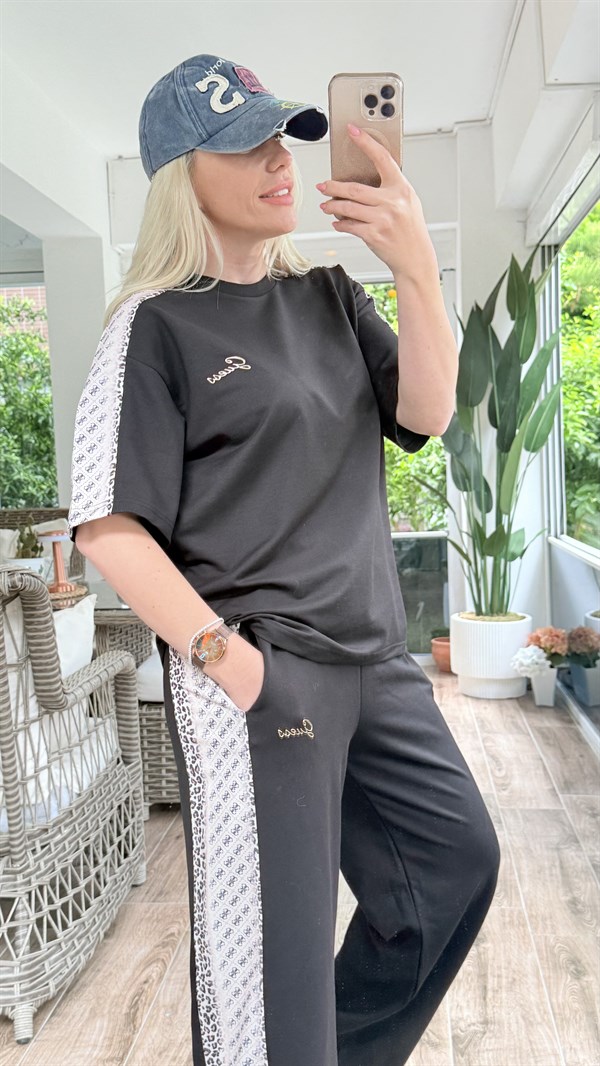 BLUN SİYAH TASARIM TAKIM 