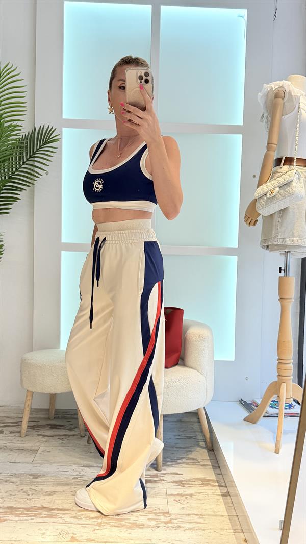 BRENDA  KREM EŞOFMAN TAKIMI