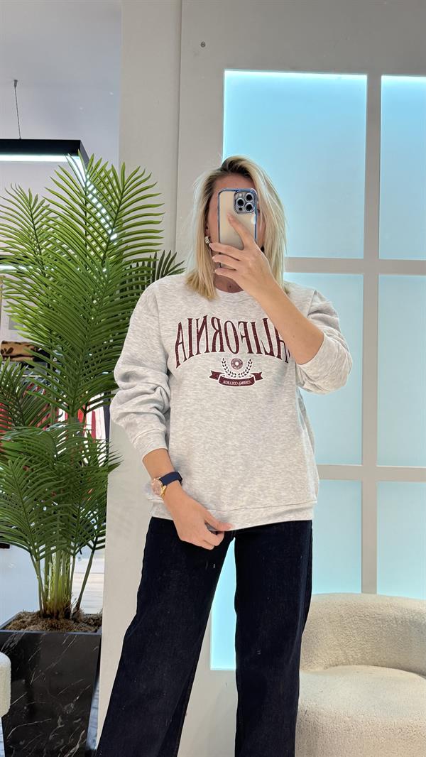 CALIFORNIA GRİ SWEAT