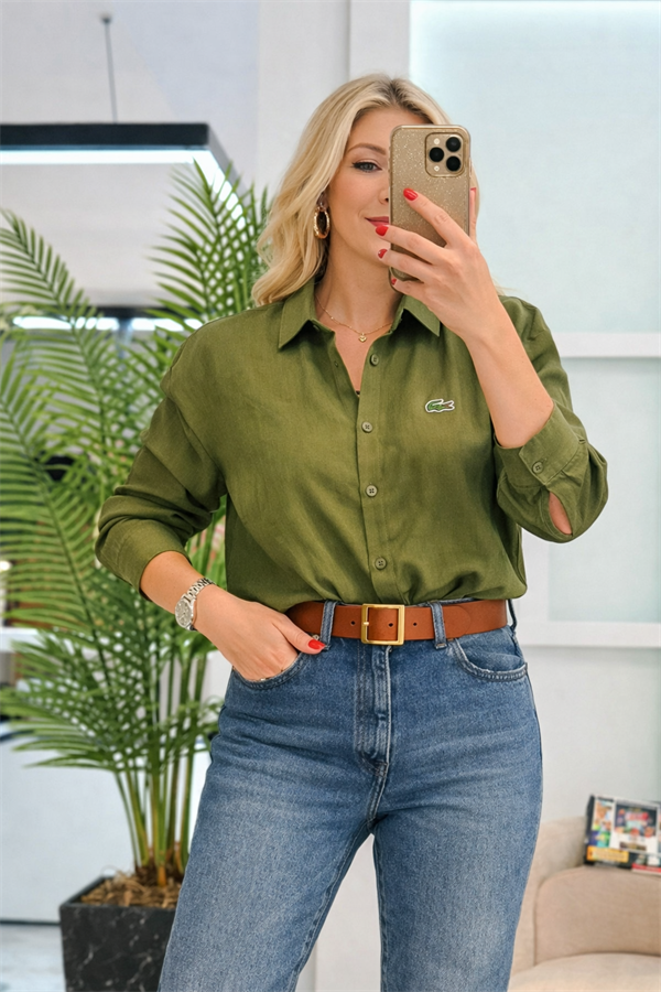 CARDY  YEŞİL GÖMLEK 