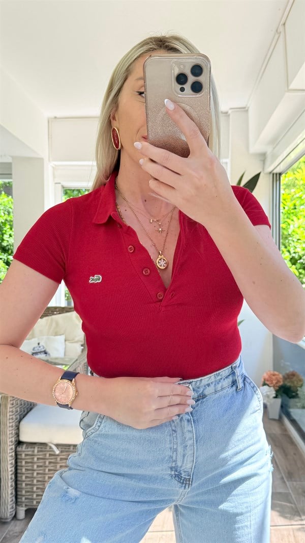 CARMEN KIRMIZI TSHIRT