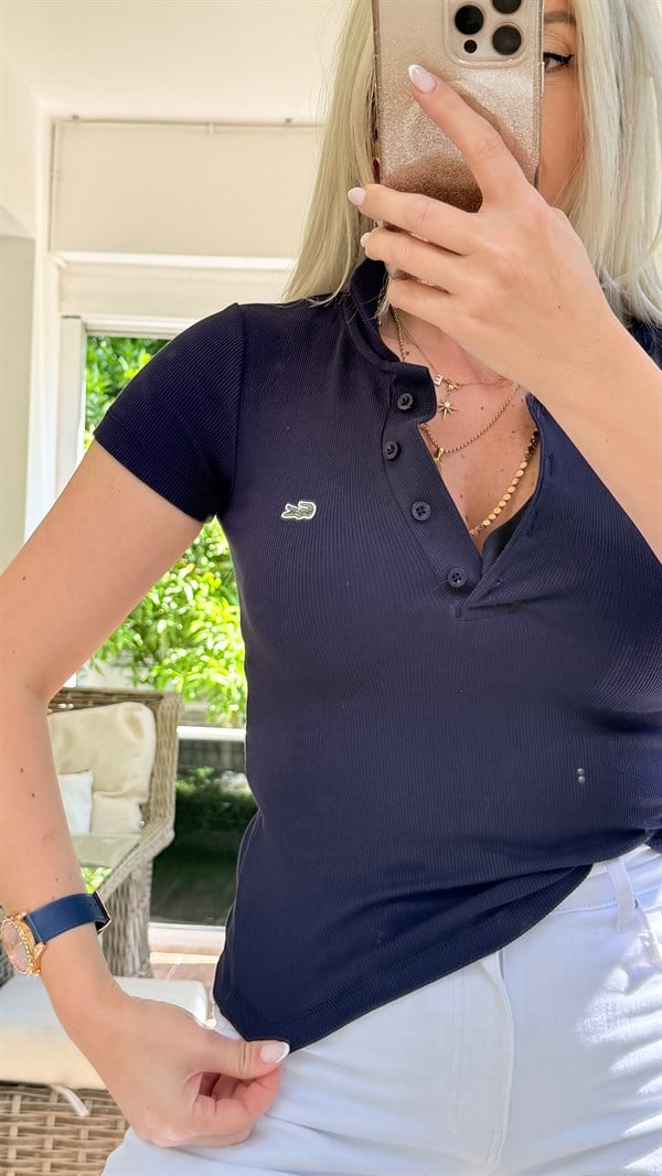 CARMEN LACİVERT TSHIRT