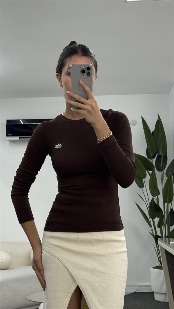 CELNİ ACI KAHVE UZUN KOLLU BODY