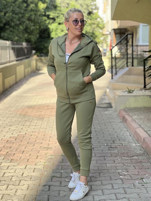 CHERİSH ASKERİ YEŞİL EŞOFMAN TAKIMI