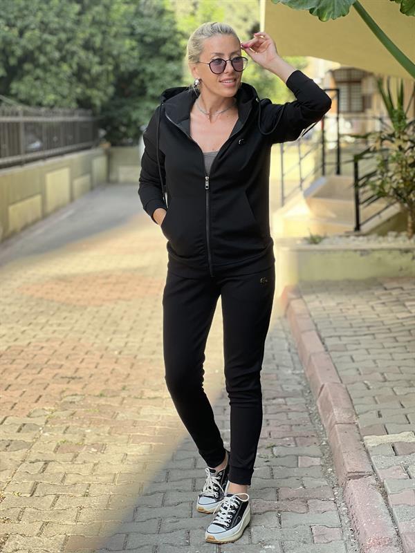 CHERİSH SİYAH EŞOFMAN TAKIMI