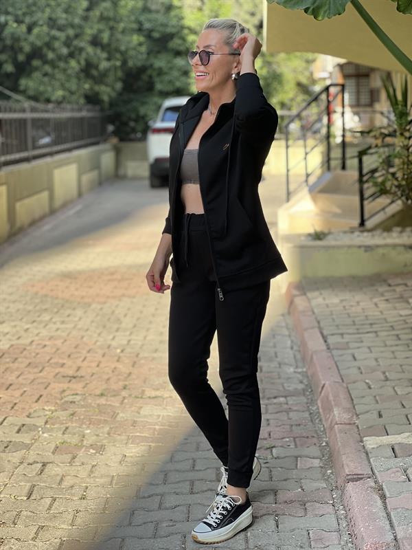 CHERİSH SİYAH EŞOFMAN TAKIMI