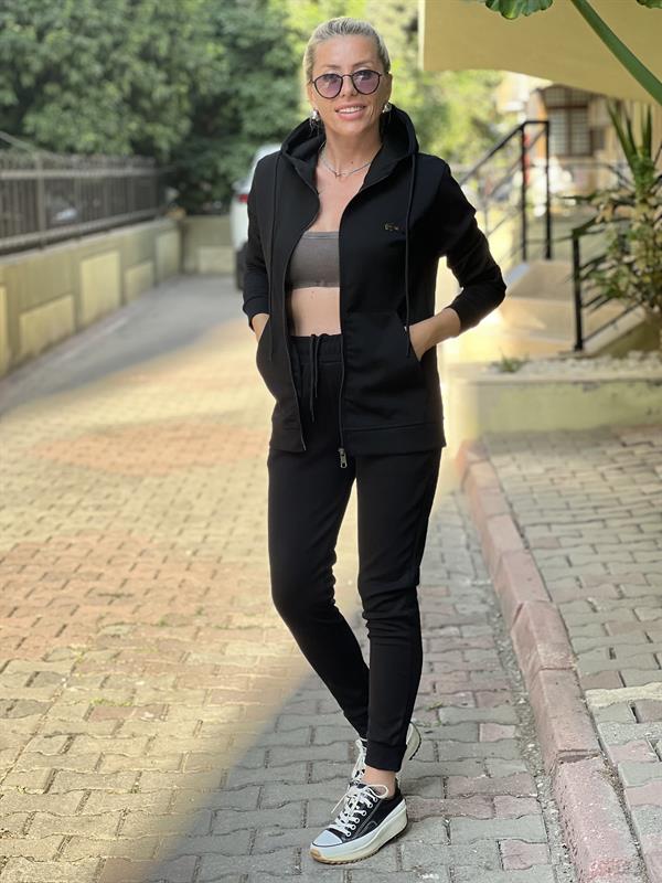 CHERİSH SİYAH EŞOFMAN TAKIMI