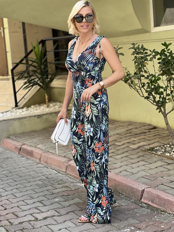 COMPLICATED ÇİÇEKLİ TULUM