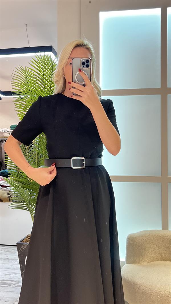 CİNDY SİYAH ELBİSE