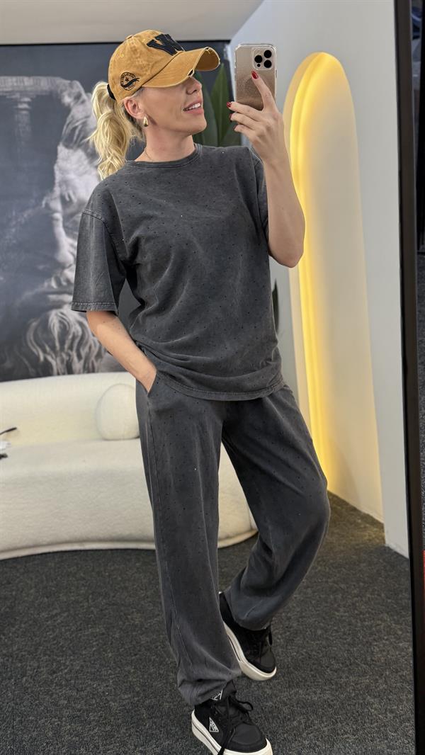 CRUZ ANTRASİT EŞOFMAN TAKIMI