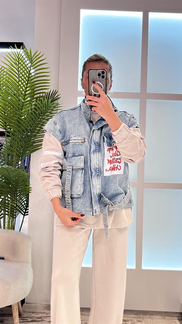 DARİCO BİSİKLET YAKA KREM MODAL TAKIM