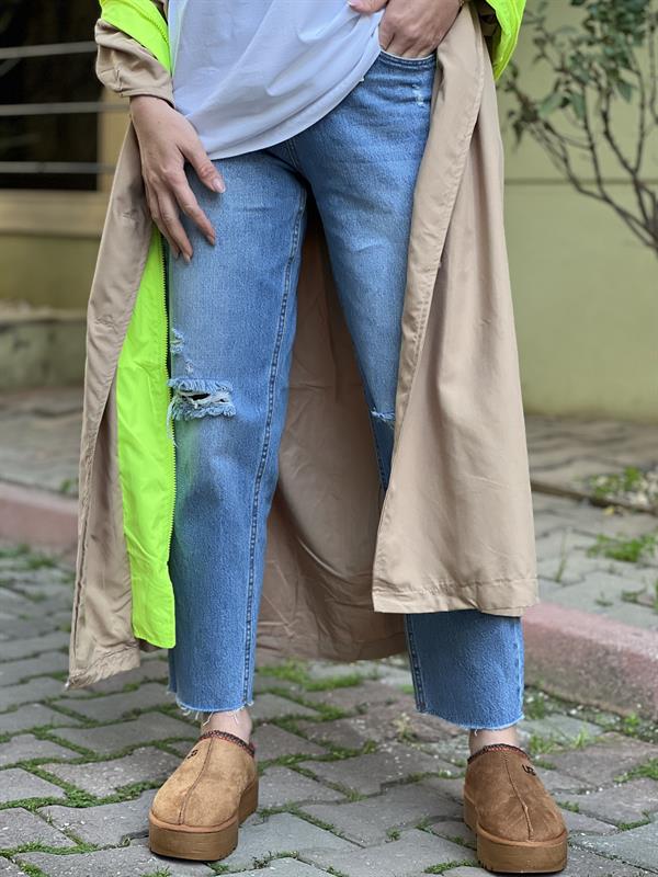 DİZİ YIRTIKLI JEAN 