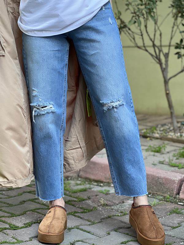 DİZİ YIRTIKLI JEAN 
