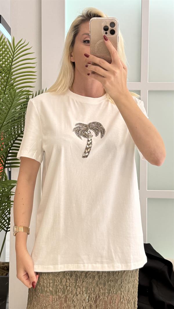 ELVİS BEYAZ TASARIM TSHIRT