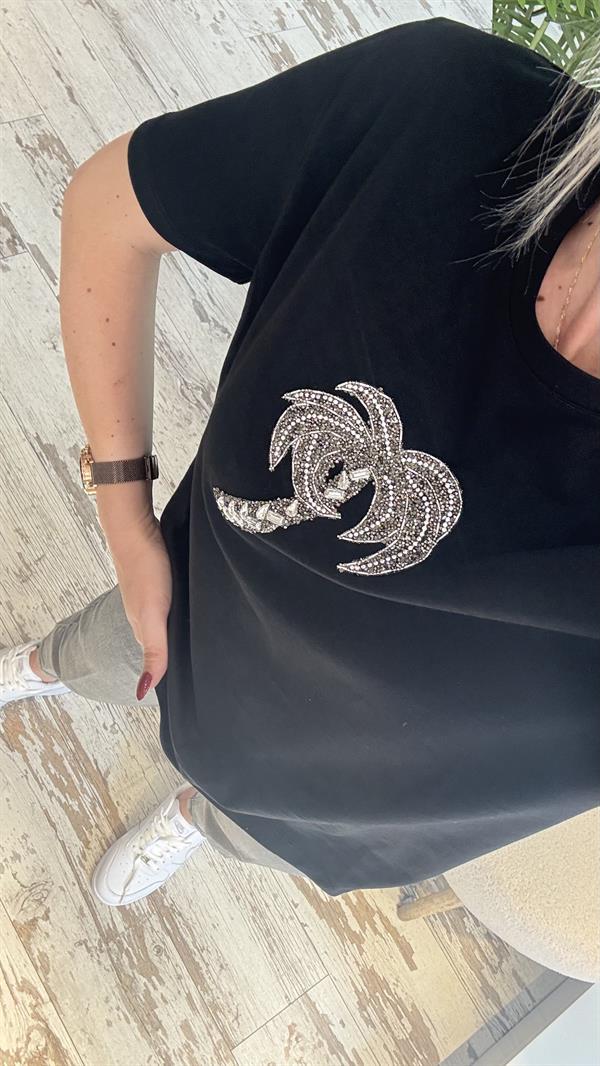 ELVİS SİYAH TASARIM TSHIRT