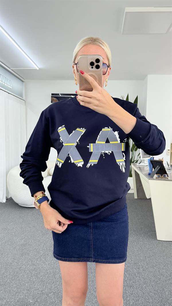 ERNS LACİVERT SWEATSHIRT