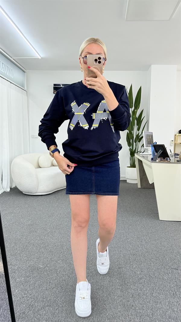 ERNS LACİVERT SWEATSHIRT
