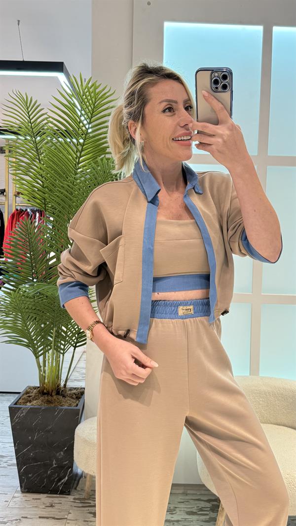 FELİCE BEJ ÜÇLÜ TAKIM 