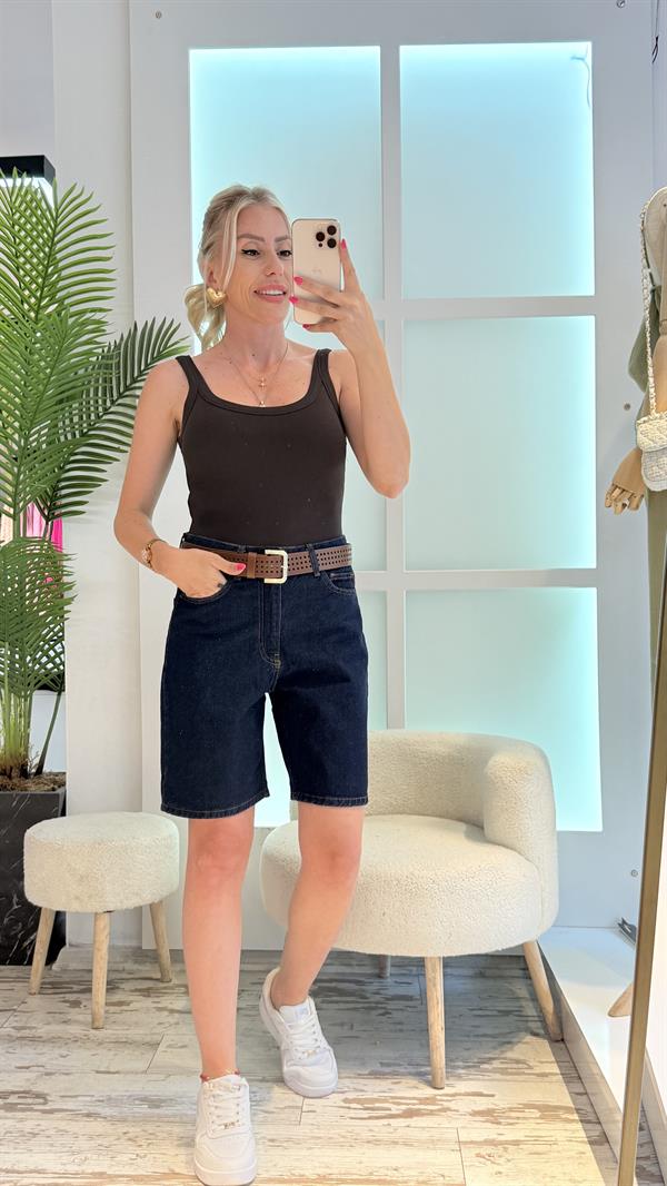 FİA KAHVERENGİ BODYSUİT