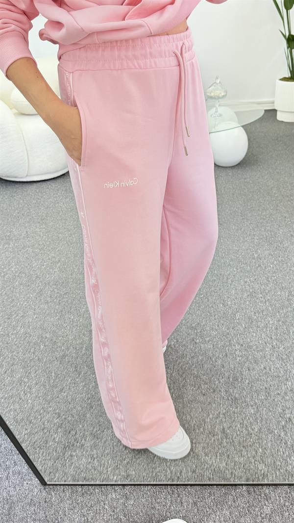 FİNEX  FERMUARLI PEMBE EŞOFMAN TAKIMI