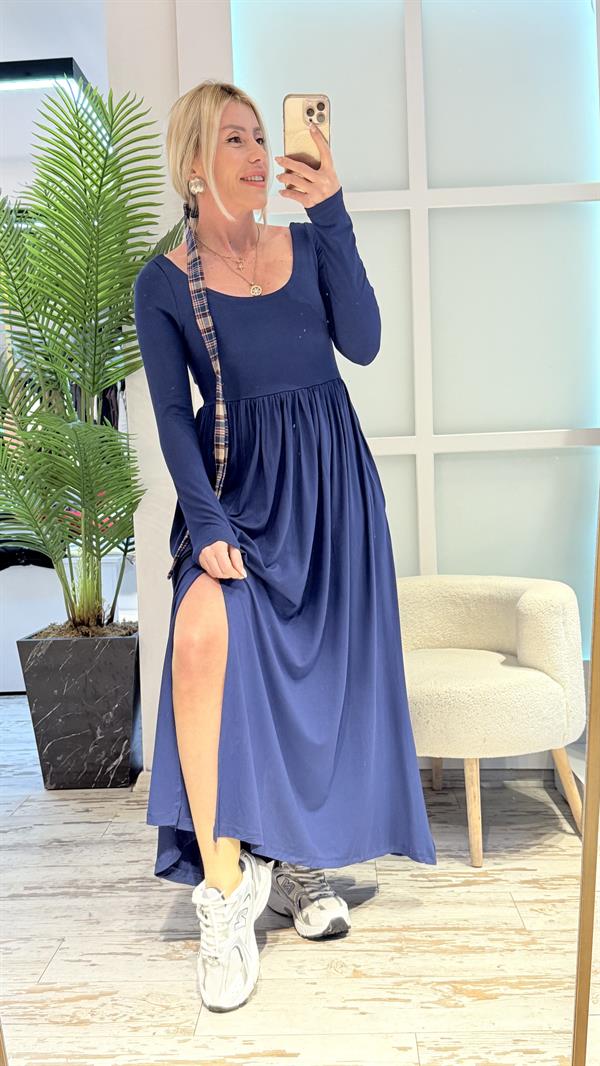 FİONA MAVİ ELBİSE