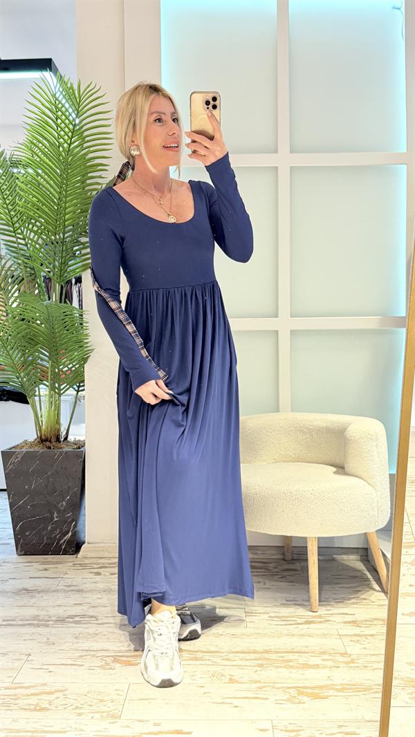 FİONA MAVİ ELBİSE