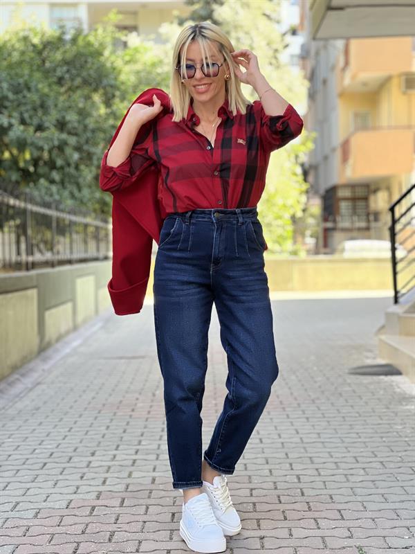 FLANEL KIRMIZI GÖMLEK