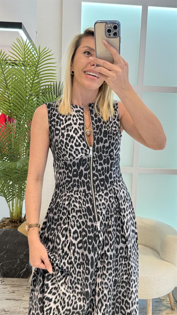 FOMAX LEOPAR ELBİSE