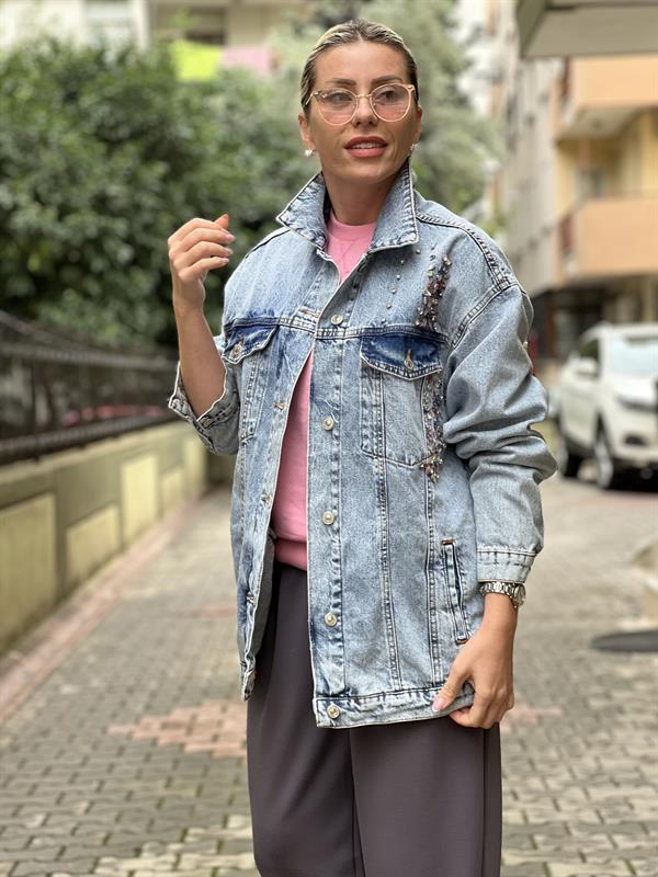 FOO TAŞLI KOT CEKET 