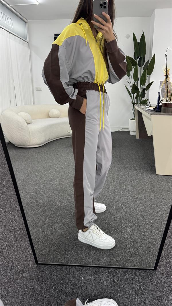 FREYA KAHVE PARAŞÜT TAKIM