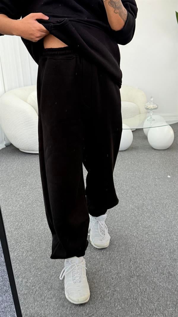 GOON SİYAH ÜNİSEX EŞOFMAN ALTI