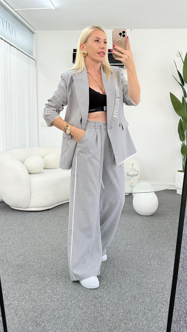 GRANT GRİ BLAZER TAKIM