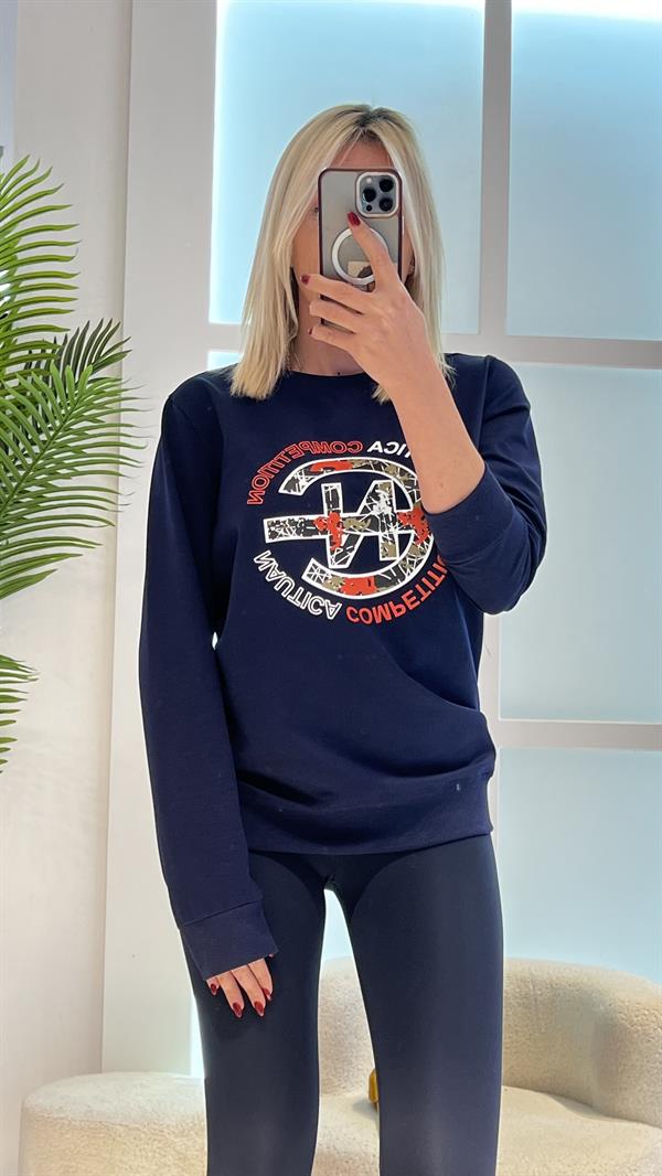 GUMBEL LACİVERT SWEATSHIRT