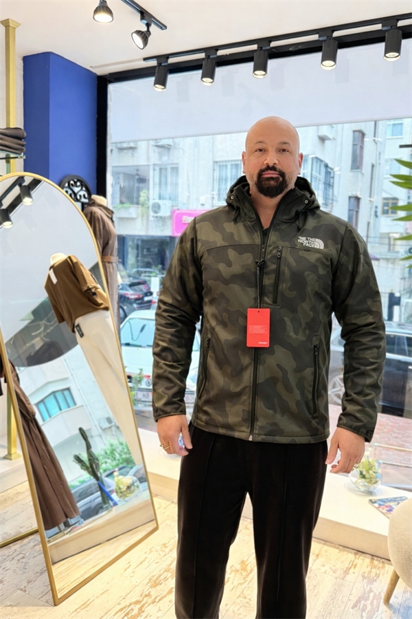 HAKİ KAMUFLAJ CEKET