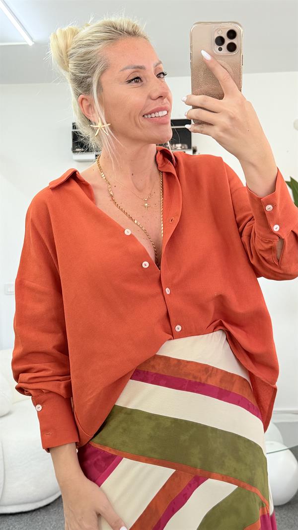 HİDY TURUNCU GÖMLEK