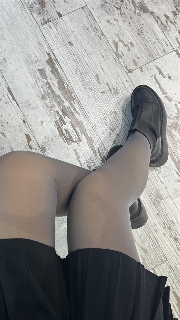 JENJ GRİ KALIN ÇORAP