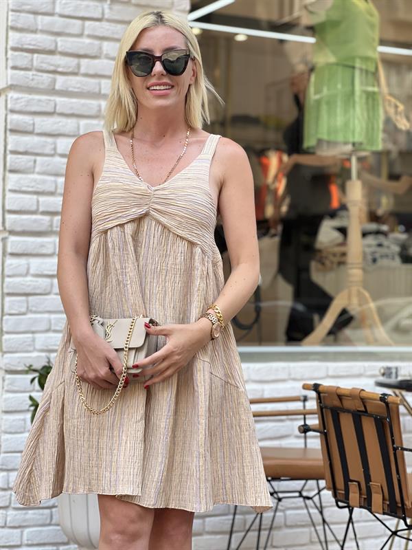 WICKER KETEN ELBİSE 