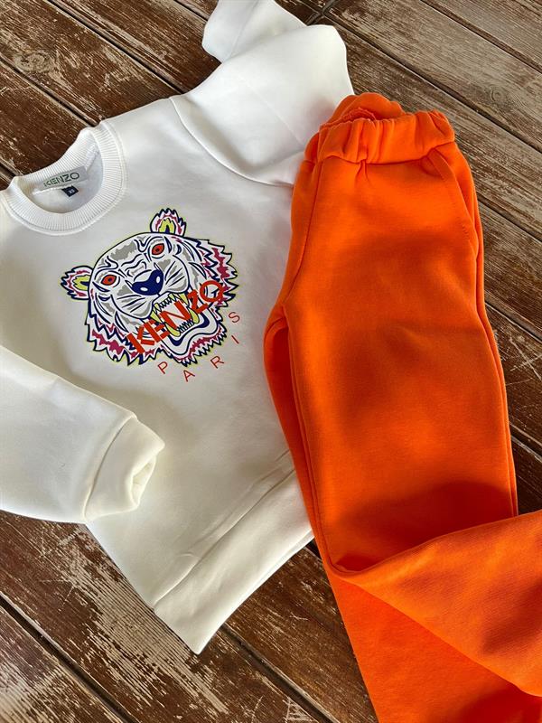 KING TURUNCU ÇOCUK SWEAT