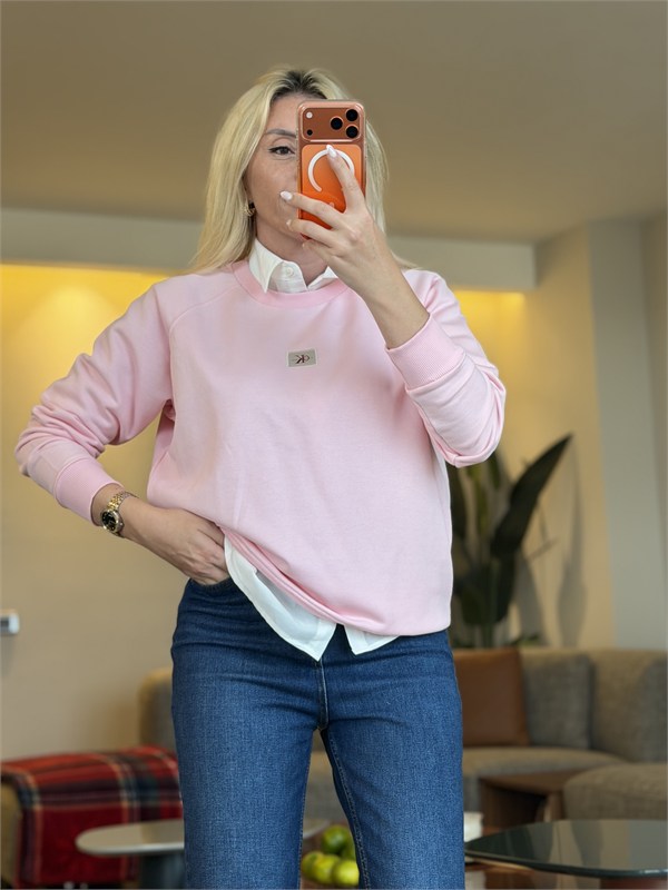KLAR PEMBE SWEATHSIRT