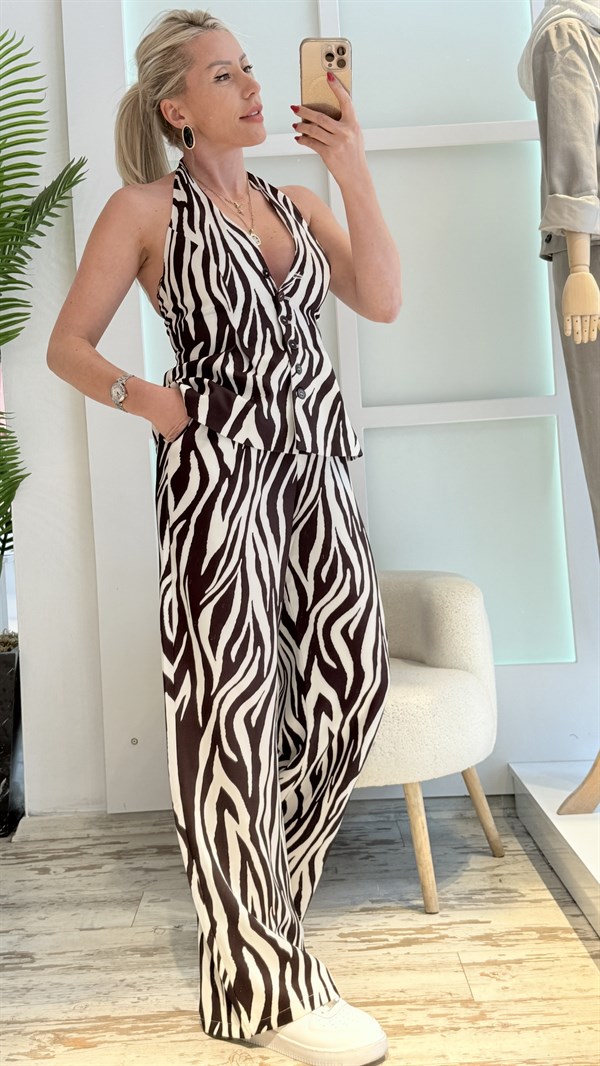 KLENS ZEBRA DESENLİ TAKIM 