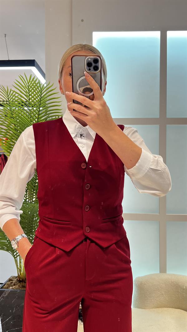 KLY BORDO YELEKLİ TAKIM 