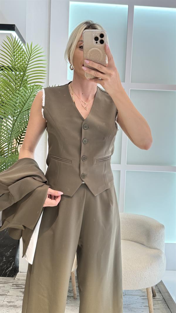 KNOX HAKİ YEŞİL TASARIM TAKIM