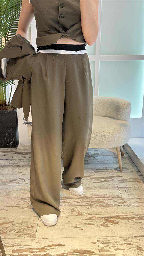 KNOX HAKİ YEŞİL TASARIM TAKIM