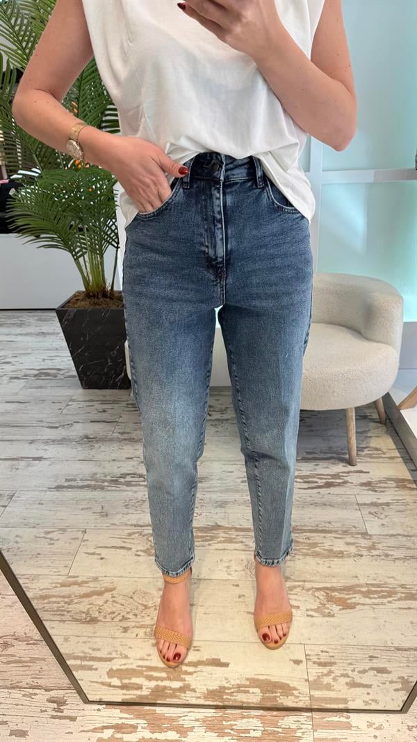 KOT RENGİ MOM JEAN