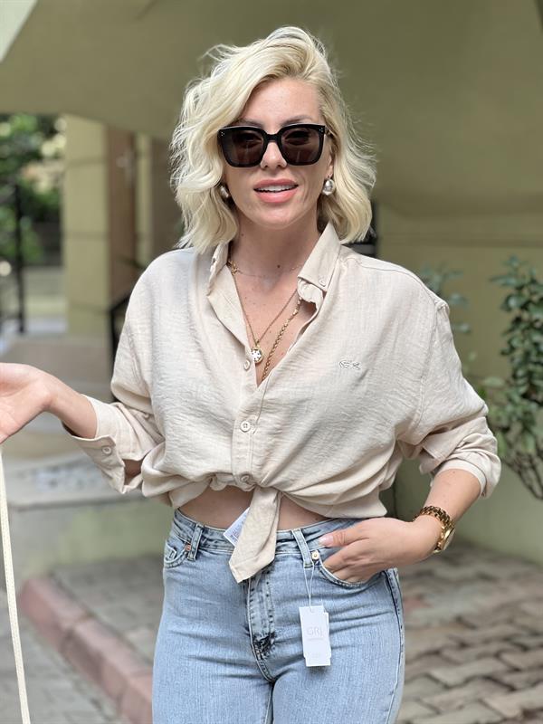 KREM ORJ MARKA GÖMLEK