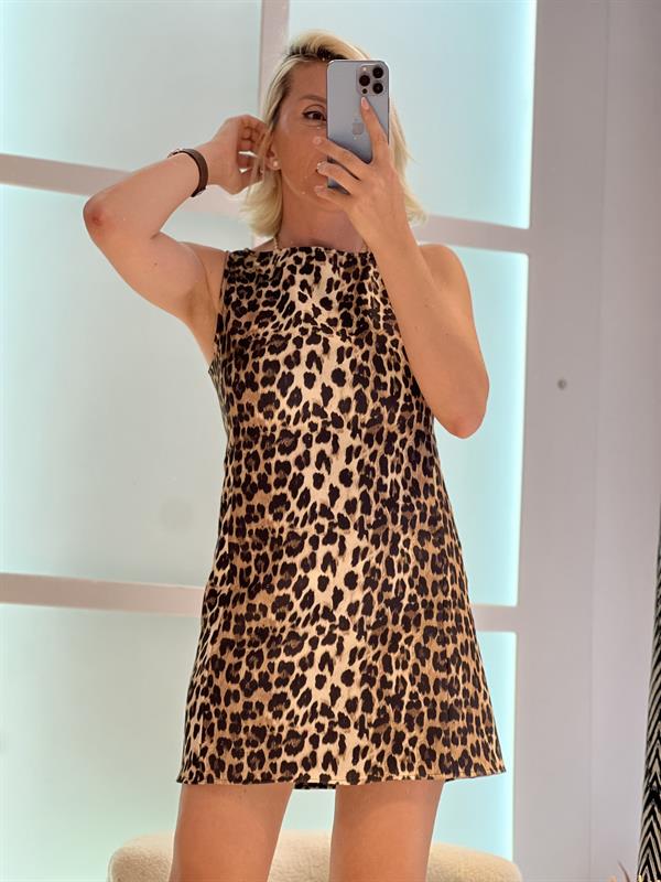 LEOPAR ELBİSE 