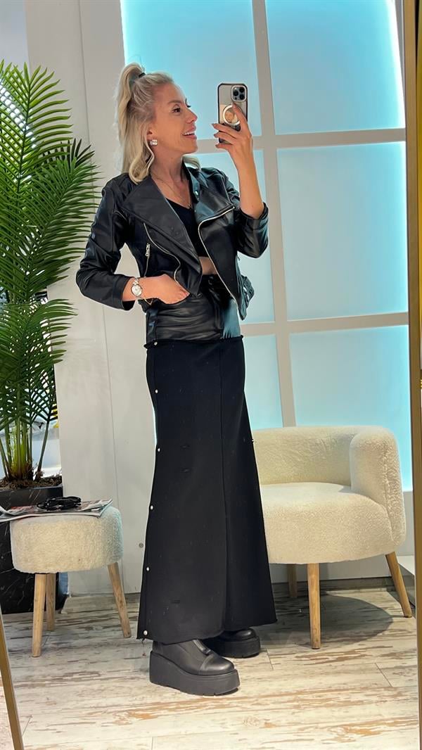 LİNE TASARIM MAXİ ETEK